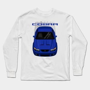 Mustang Cobra Terminator 2003 to 2004 - Blue Long Sleeve T-Shirt